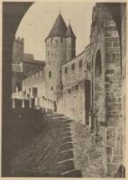 Carcassonne - Remparts en 1970 - moyen
